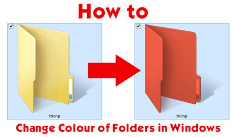 Customize Folders With Different Colors In Windows TechyshaalÀ