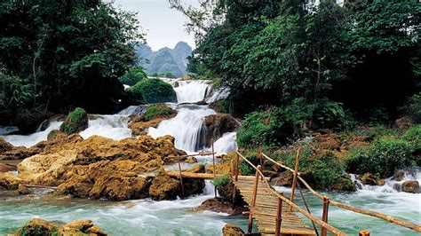 Hd Wallpaper China Guangxi Travel Jungle Waterfall 4k Ultra Hd