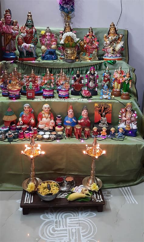 Priya S Virundhu How To Arrange Golu Dolls For Navarathri Significance Of Golu Customs And