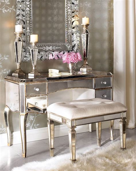 A simple way to transform the space is to paint the vanity. 15 Stunning Makeup Vanity Decor Ideas - Style Motivation