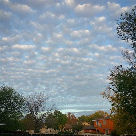 Cloudy Morning Sky From My Backyard In Rio Rancho New Mexico Rio