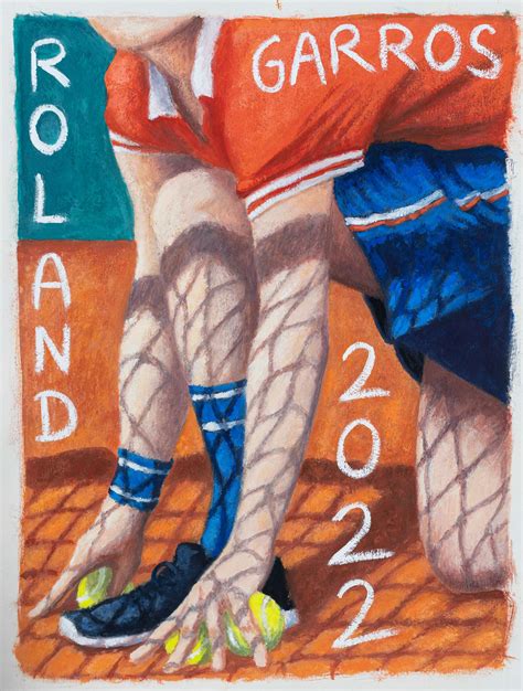 Découvrez l'affiche officielle de Roland-Garros 2022 ! - Roland-Garros
