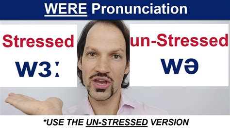 How To Pronounce Were In English The 2 Very Different Ways Youtube