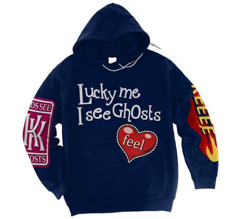 Kanye West Lucky Me I See Ghosts Unisex Hoodie Kanye West Etsy