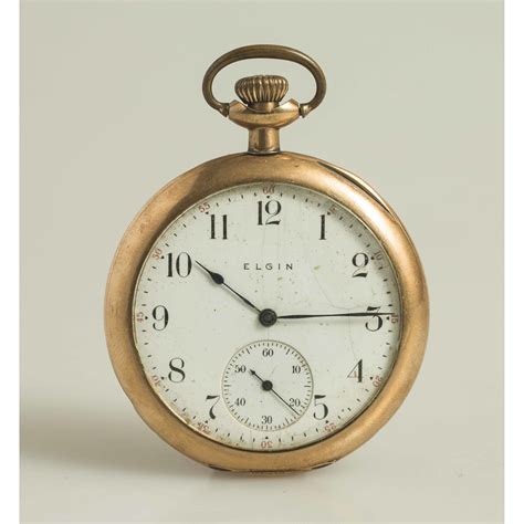 14k Gold Elgin Pocket Watch Witherells Auction House