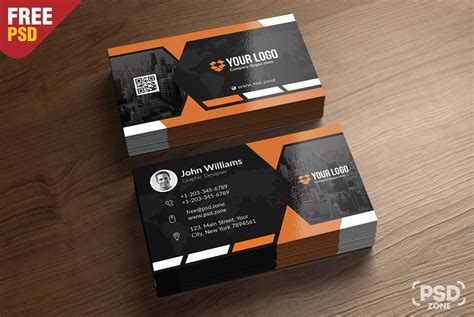 This creative restaurant business card psd templates is perfect for any kind of food industry like a fast food business, restaurant, bar, hotel, cafe shop etc. Premium Business Card Templates Free PSD - PSD Zone