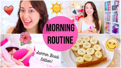 My Morning Routine Summer Break Edition Youtube