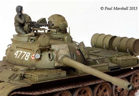 T 55a Tank Polish Version Tamiya 135 Tanks Military Model Tanks