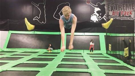 Extreme Air Park Parque De Trampolins Em Richmond Igor Saringer