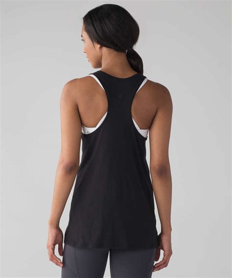 Lululemon Love Tank Expression Black Lulu Fanatics