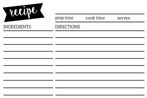 The recipe card templates below can be downloaded for free, but are for your personal use only. 73 How To Create Free Printable 4x6 Recipe Card Template Maker By