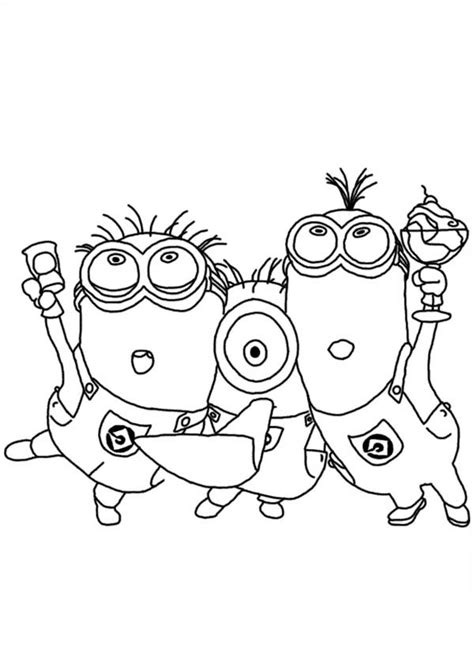 Minion Outline Drawing At Getdrawings Free Download