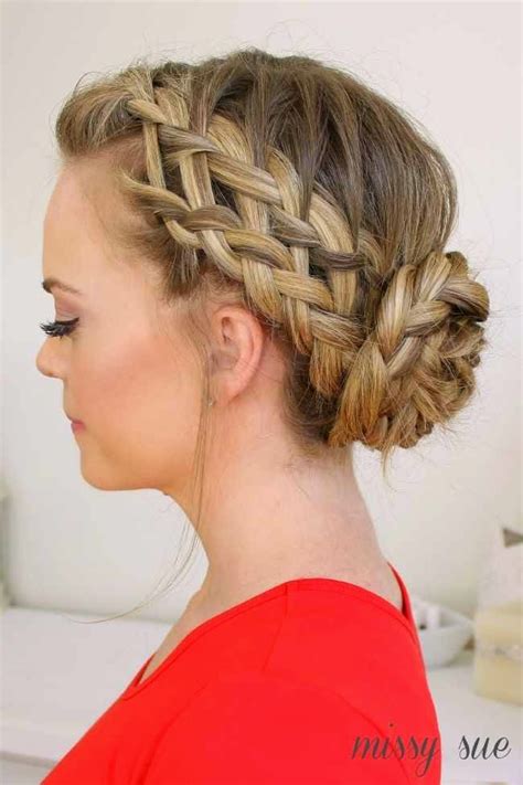 French Braid Updo Hairstyles 2017 Styles 7