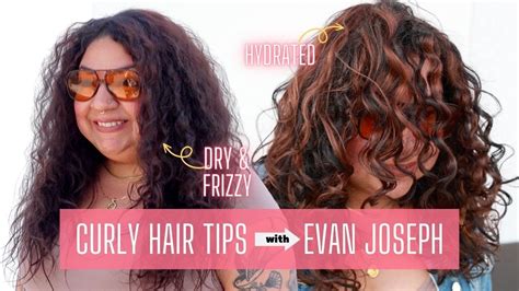 Getting Curly Hair Tips With Curl Expert Evanjosephcurls Curlyhair Curlyhairroutine Youtube