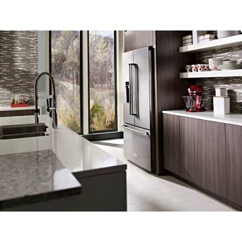 Most people are confused about the terminology of. KitchenAid 23.7 Cu. Ft. French Door Counter-Depth ...
