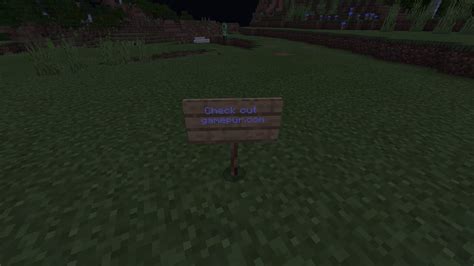 How To Make Signs Glow In The Dark In Minecraft Gamepur