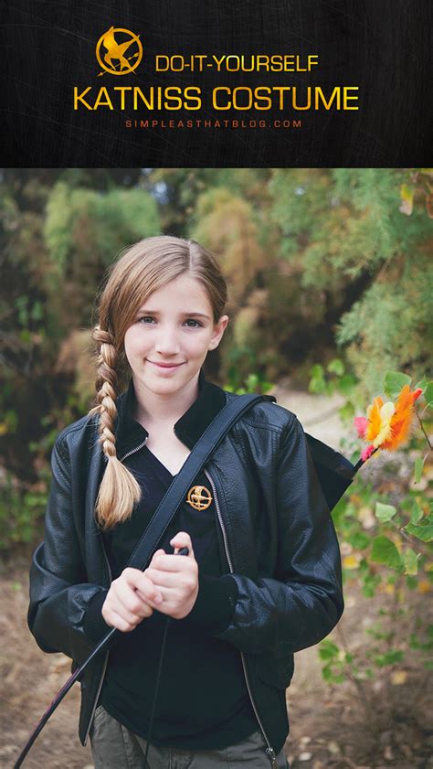 Last minute budget friendly katniss everdeen costume. Do it Yourself Katniss Everdeen Costume