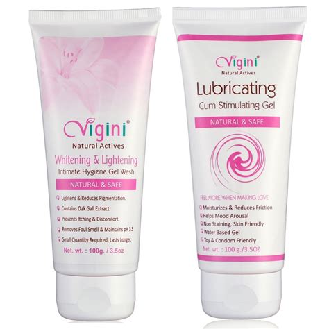 Buy Vigini 100 Natural Actives Intimate Feminine Hygiene Vaginal Lightening Whitening Gel Wash