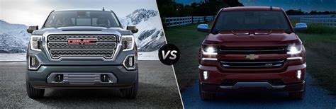 2019 Gmc Sierra 1500 Vs 2019 Chevrolet Silverado