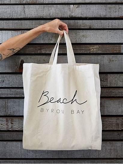 Beach Bag Tote Bay Canvas Byron