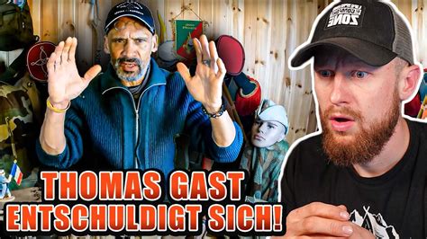 Die Entschuldigung Von Thomas Gast Fritz Meinecke Reagiert Youtube