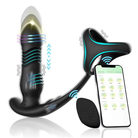 G Spot Electric App Bluetooth Wireless Remote Prostate Massage Device