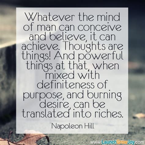 We advise that you read it through the first time, without attempting to master its contents. Whatever the mind of man can conceive and believe, it can achieve. Thoughts are things! And ...