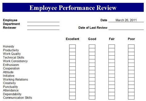 Looking for 018 employee performance tracking template excel? Employee Evaluation Template Excel - Accounting124