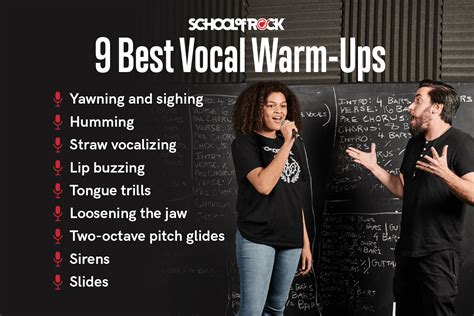 9 Best Vocal Warm Ups For Singers School Of Rock