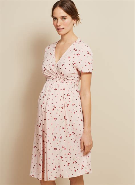 Leonie Maternity Dress In Colour At Isabella Oliver Discover The Leading British Maternity