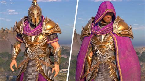 New Blessed Warrior Royal Armor Set Showcase Assassin S Creed