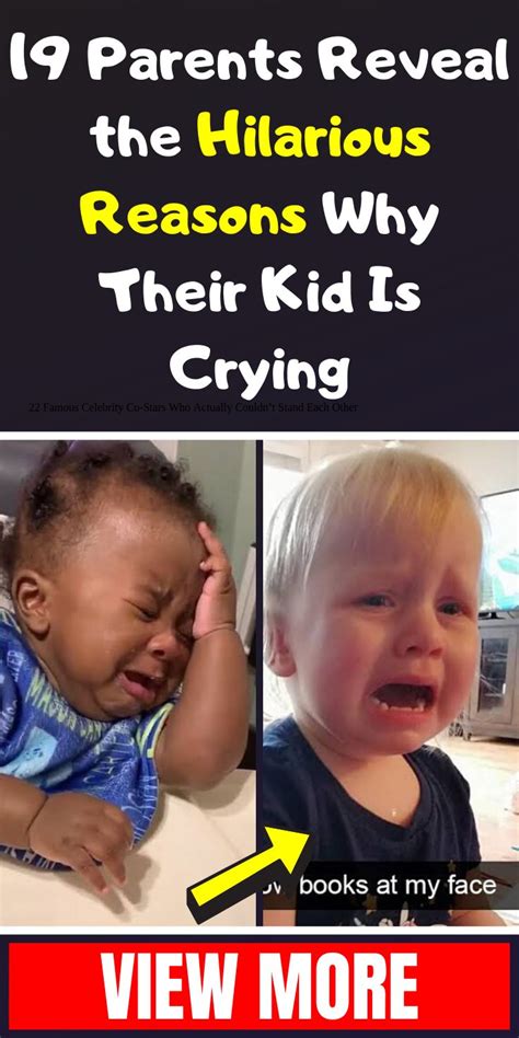 19 Parents Reveal The Hilarious Reasons Why Their Kid Is Crying
