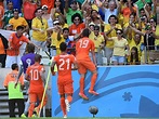 Mundial Brasil 2014: Klaas Jan Huntelaar se volvió loco al festejar su ...