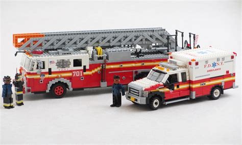 Lego Fire Truck Archives The Brothers Brick The Brothers Brick