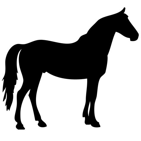 Black Horse Silhouette 2 Bova