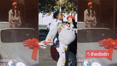 Rappers, quavo and saweetie bin reveal say dem dey date for 2019. Quavo Allegedly Takes Back The 2021 Bentley Convertible He ...