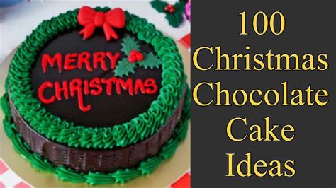 100 Christmas Chocolate Cake Decorating Ideas Christmas Cake