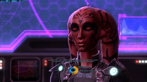 SWTOR Sith Warrior Companions Vette A Serious Look YouTube
