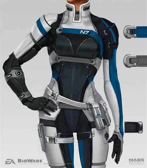 Concept Art Done For Mass Effect Andromeda Cora Harper