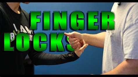 Control An Attacker With One Finger Self Defense Finger Locking
