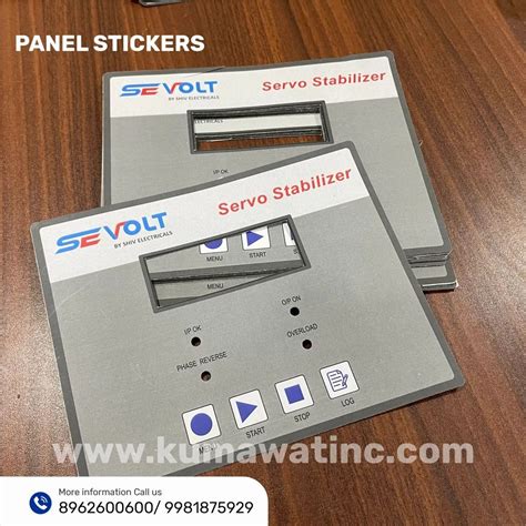 Multicolor Pvc Panel Sticker Label Packaging Type Packet At Rs