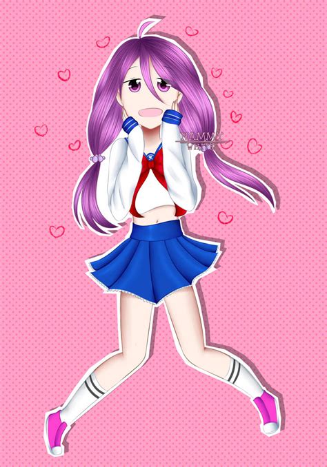 Speedpaint 18 Waifu Shiro Chan By Hammy White On Deviantart