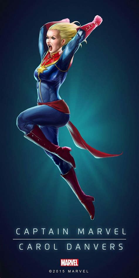 Captain Marvel Carol Danvers Hd Phone Wallpaper Pxfuel