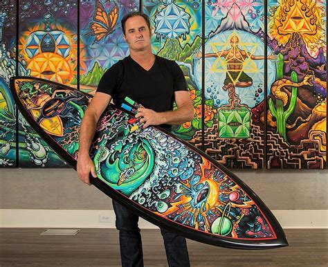 Surf Artist Drew Brophy Surfn Beach Scene Magazine