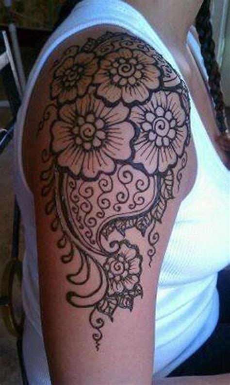 Henna Shoulder Tattoo Designs 20 Best Shoulder Mehndi Designs For