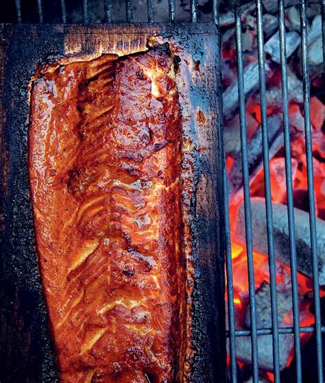 Cooking times can vary widely, depending on the thickness of your the trick to reheating grilled salmon without overcooking it and drying it out is do so slowly at a relatively low temperature. Cedar Plank-Grilled Salmon Recipe | Leite's Culinaria
