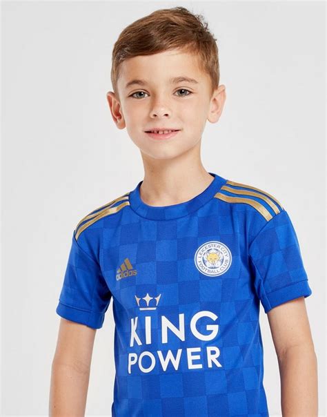 Buy Blue Adidas Leicester City Fc 1920 Home Kit Children Jd Sports