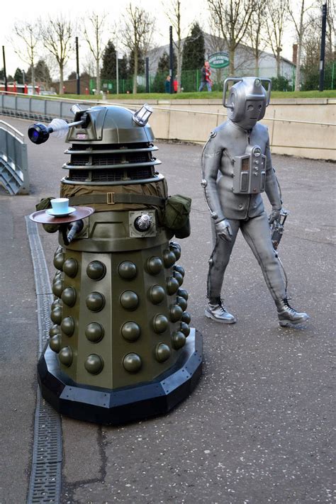 Dalek And Cyberman By Masimage On Deviantart