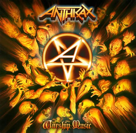 Horns Up Rocks Anthrax Worship Music Cover Art Unveiled New Song