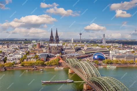 Premium Photo Downtown Cologne City Skyline Cityscape Of Germany
